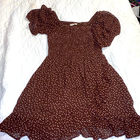 Angie Other - Brown Angie girls extra large dress